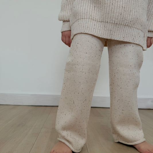 Cocoa Flecked Quinn Pants