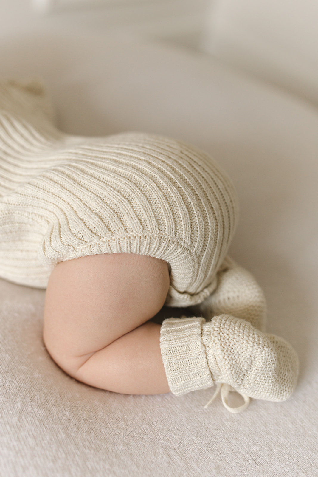 Oatmeal Teddy Bodysuit