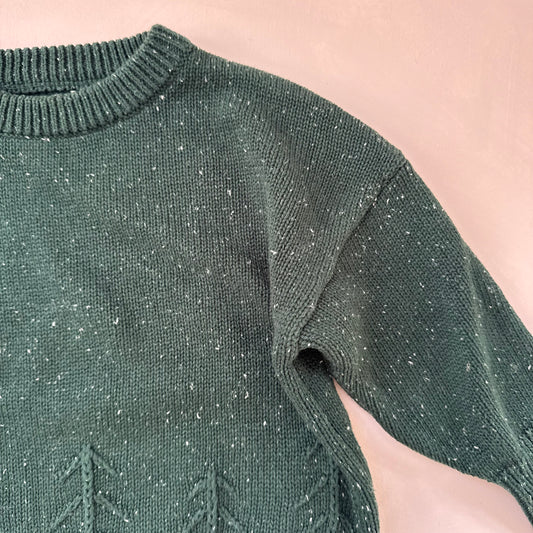 Flecked Christmas jumper 2-3y Preloved