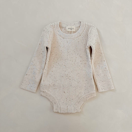 Cocoa Flecked Noa Bodysuit