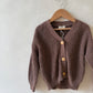 Cocoa Teddy Cardigan 2-3y