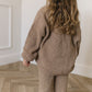 Beige Teddy Cardigan