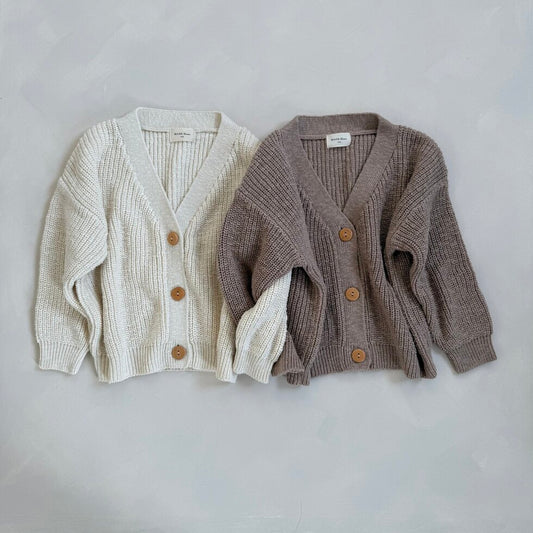 Beige Teddy Cardigan