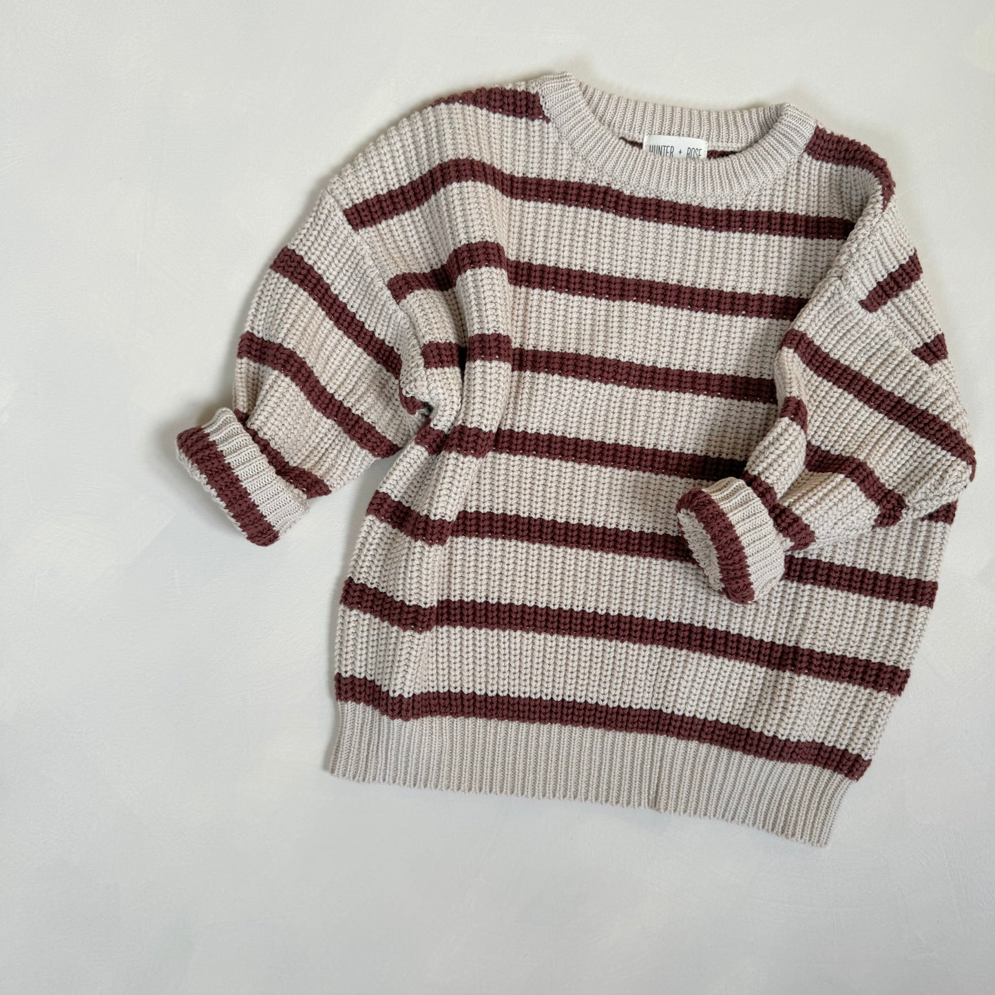 Berry Stripe Aspen Jumper