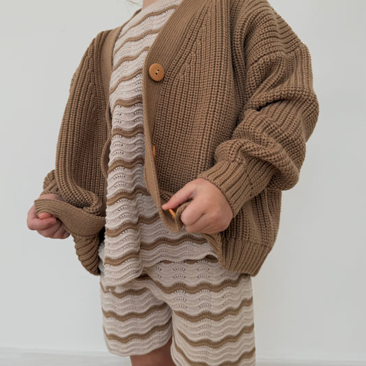 Latte Avery Cardigan