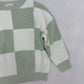 Sage Checked Aspen Jumper