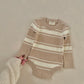 Beige Stripe Noa Bodysuit