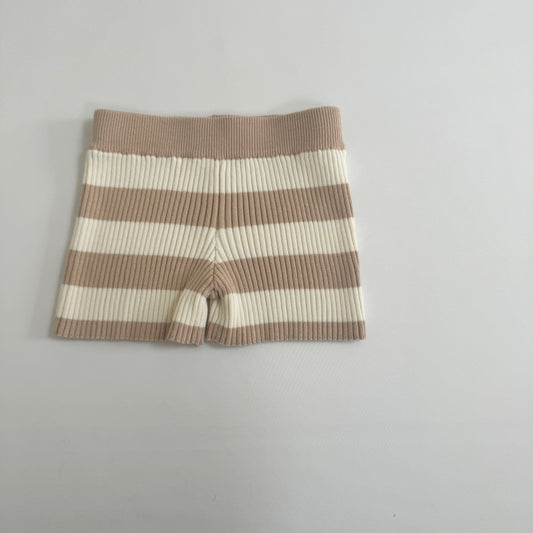 Sand Stripe Ribb Shorts