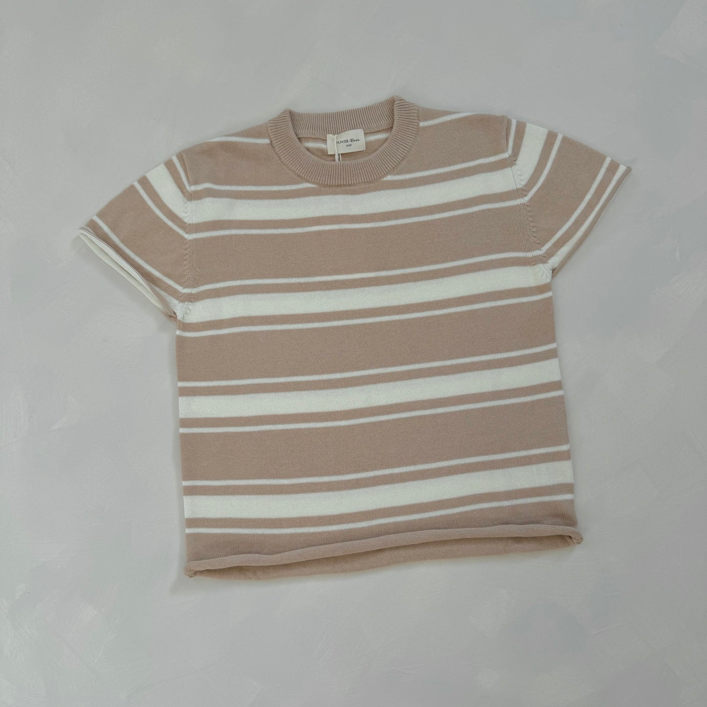 Beige stripe Riley Tee