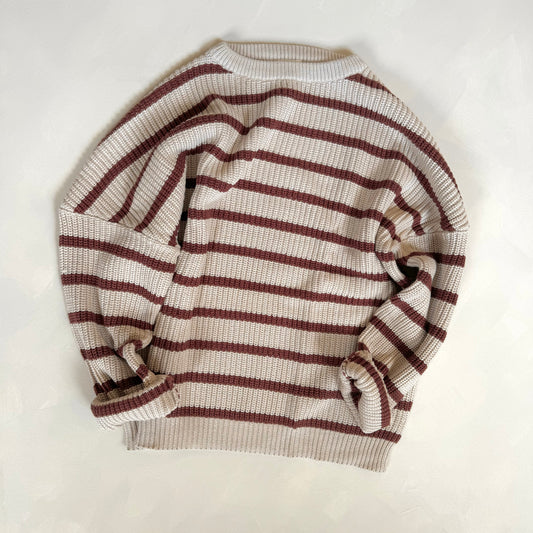 Adult Berry Stripe Aspen Jumper