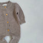 Beige Teddy Romper