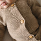 Beige Teddy Romper