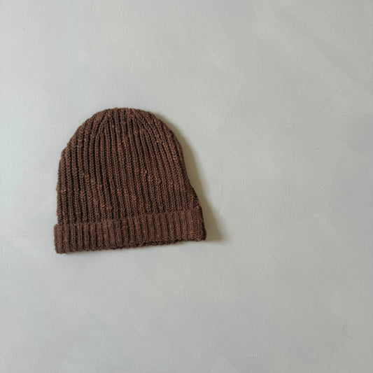 Cinnamon Teddy Beanie 1-8y sample