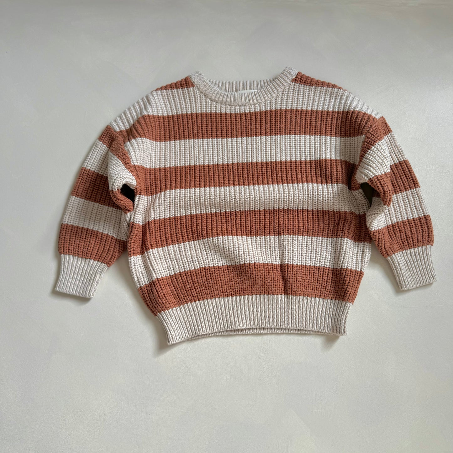 Cinnamon Stripe Aspen Jumper