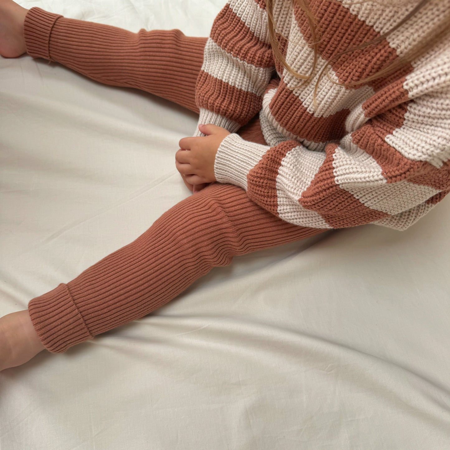 Cinnamon Stripe Aspen Jumper