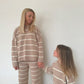 Adult Fawn Stripe Quinn Jumper