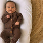 Cocoa Teddy Romper
