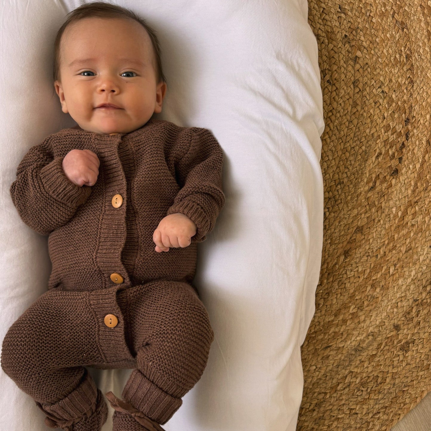 Cocoa Teddy Romper