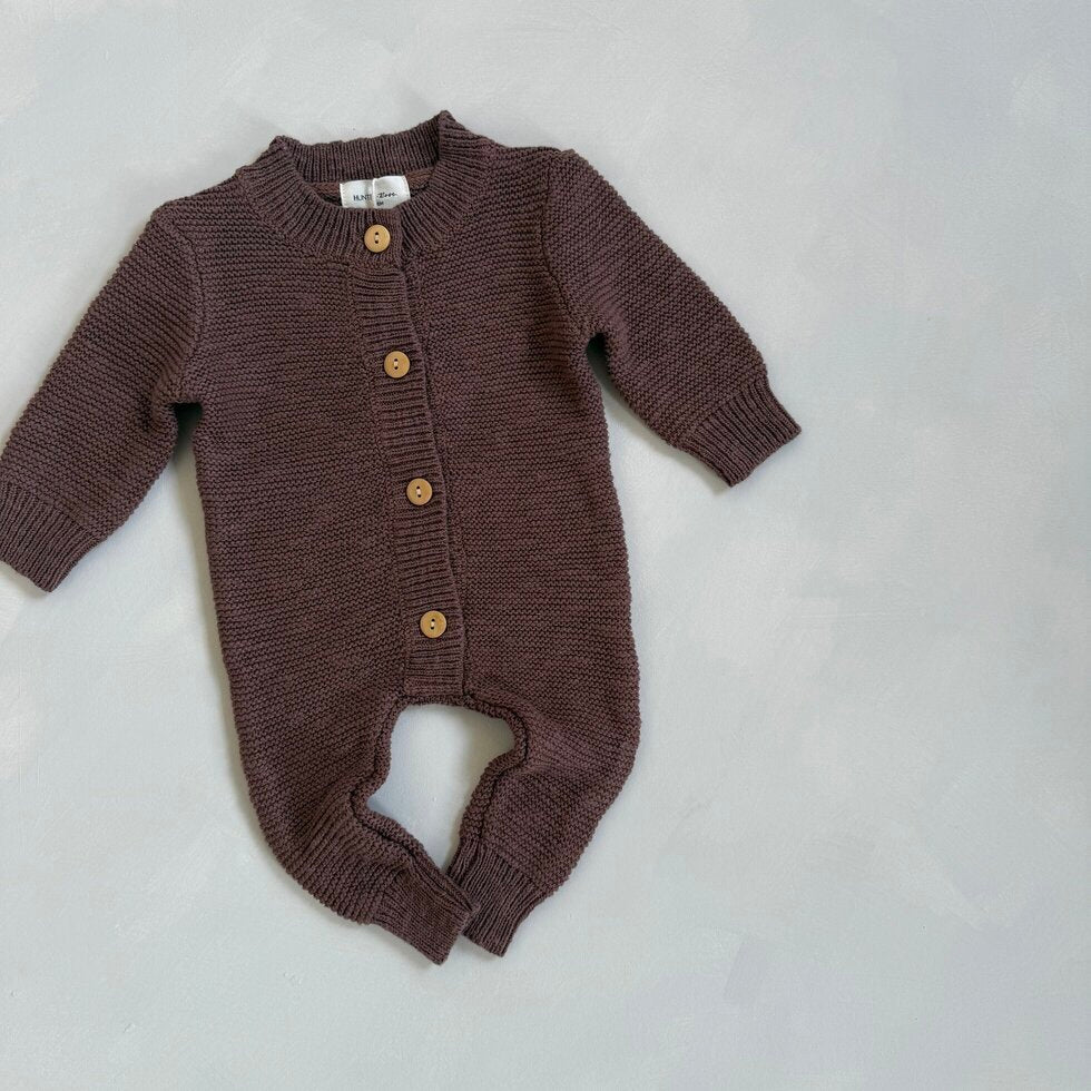 Cocoa Teddy Romper