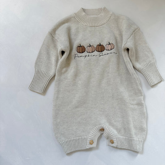 pumpkin Romper 1-2y Second