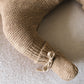 Beige Teddy Booties