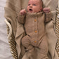 Beige Teddy Booties