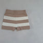 Sand stripe shorts 2-3y