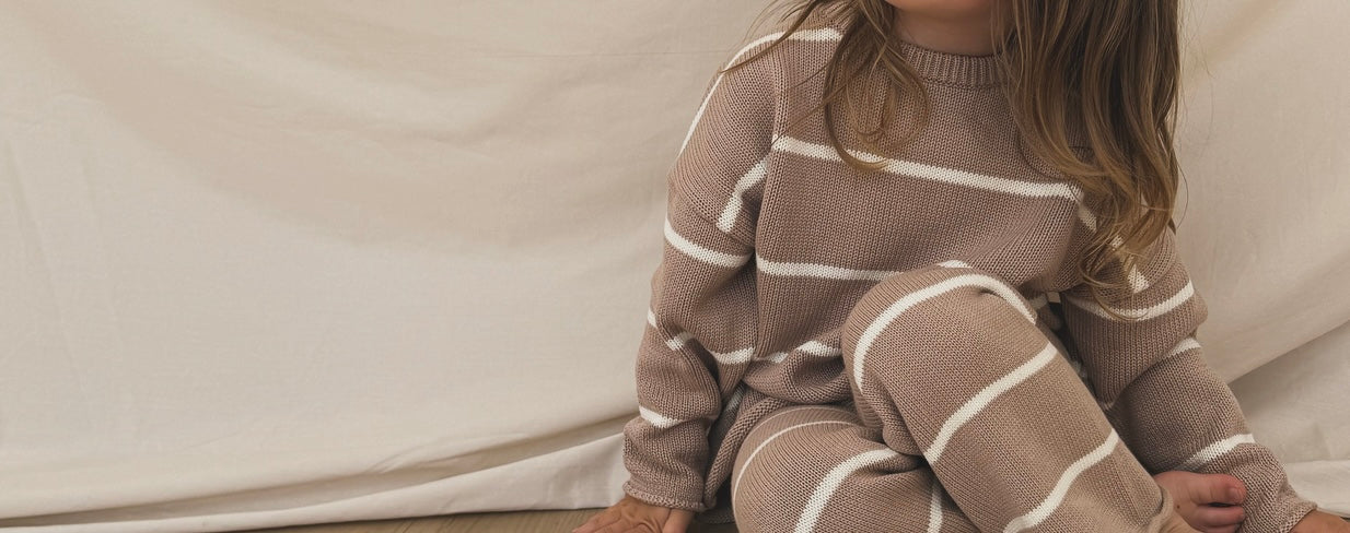 Fawn Stripe Quinn Jumper