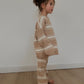 Beige Stripe Quinn Jumper