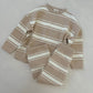 Beige Stripe Quinn Jumper