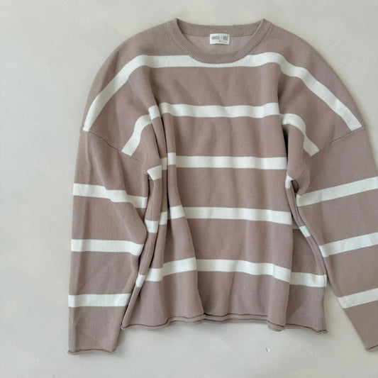 Fawn Stripe Quinn Jumper Small Sample