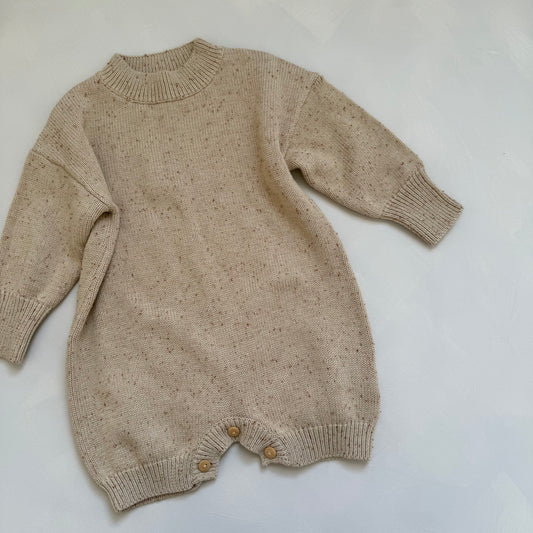 Honey flecked river romper 2-3y