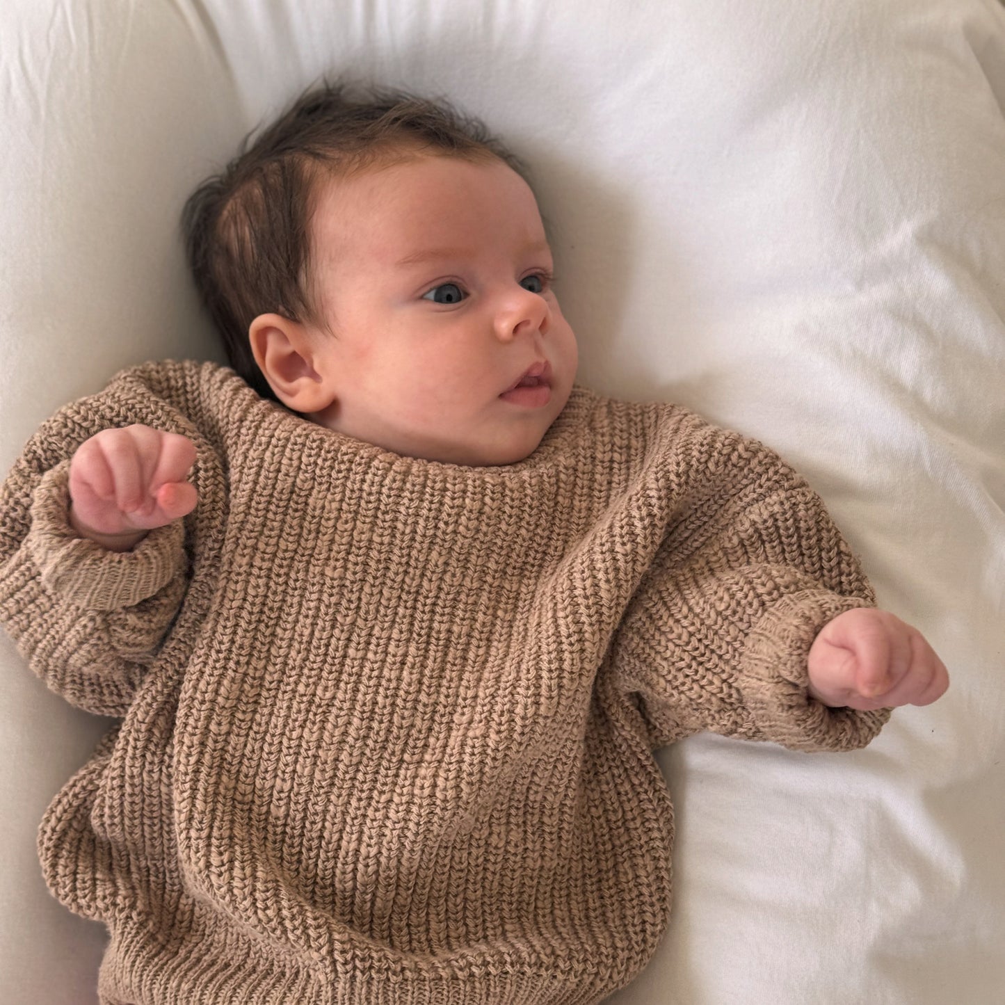 Beige Teddy Jumper