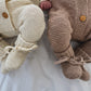 Beige Teddy Romper