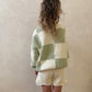 Sage Checked Aspen Jumper