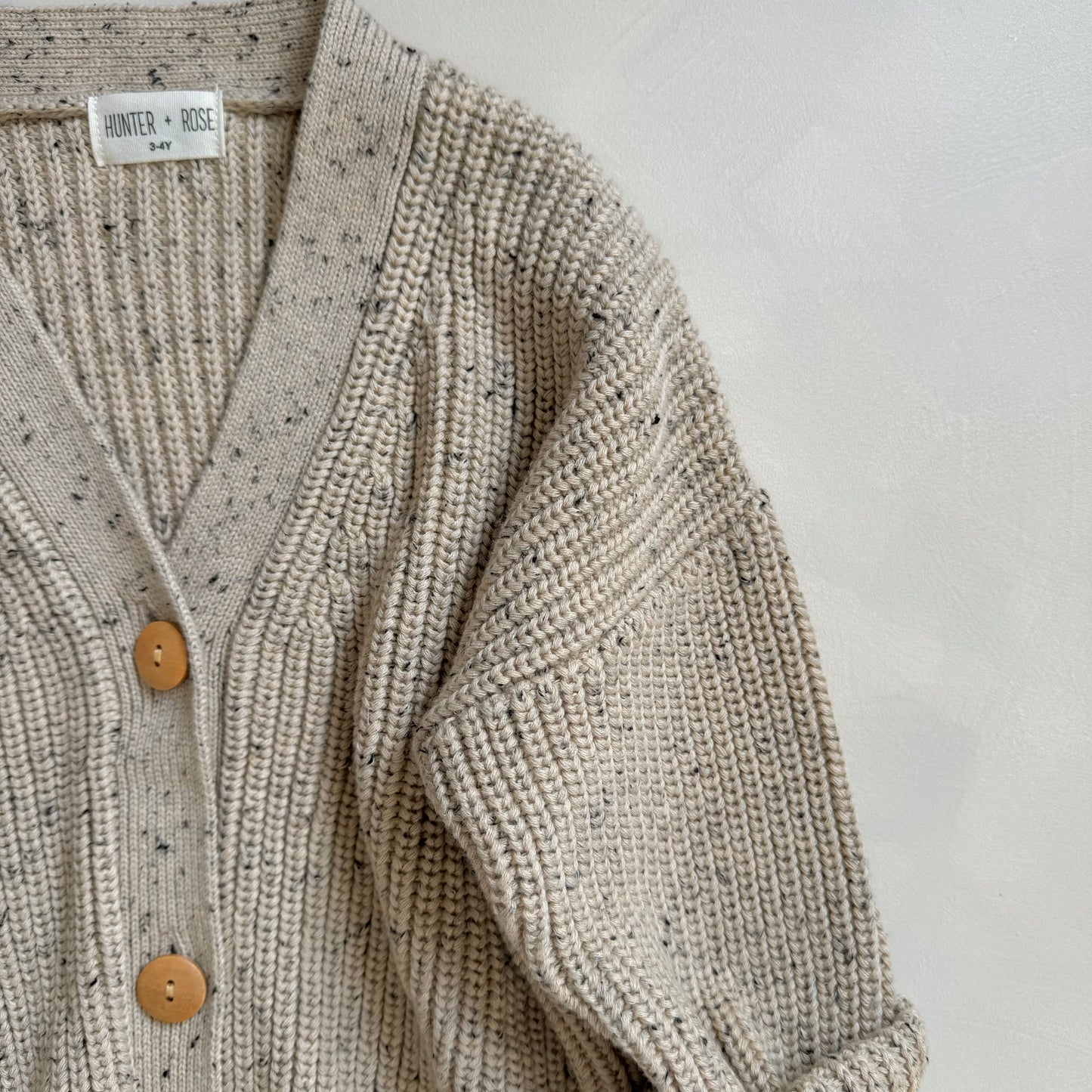 Oat Flecked Avery Cardigan