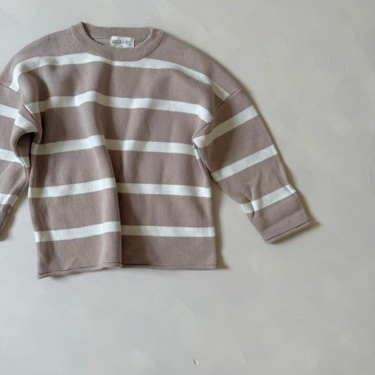 Fawn Stripe Quinn Jumper 3-4y Sample