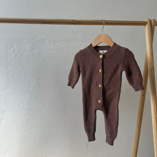 Cocoa Teddy Romper