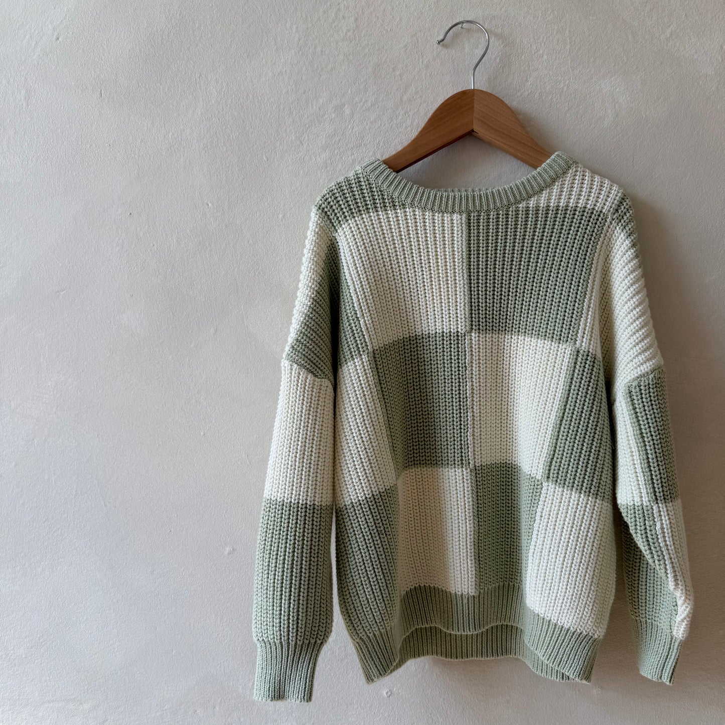 Sage Checked Aspen Jumper 5-6y