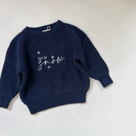 Let it snow Jumper 1-2y Sample
