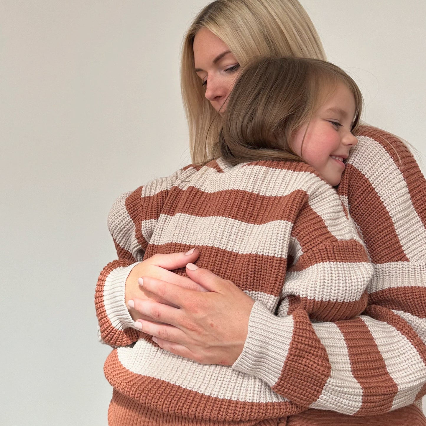 Cinnamon Stripe Aspen Jumper