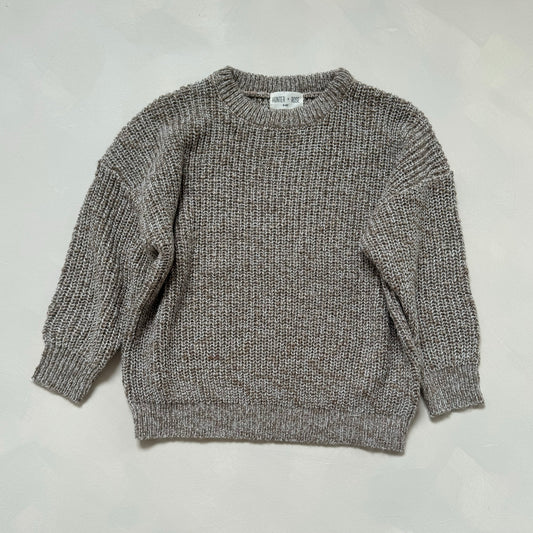 Brown jumper 3-4y sample