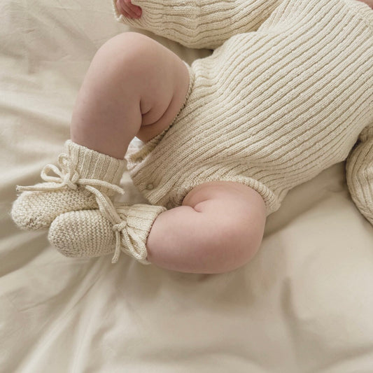 Oatmeal Teddy Bodysuit