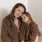 Adult Cocoa Teddy Cardigan