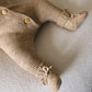 Beige Teddy Booties