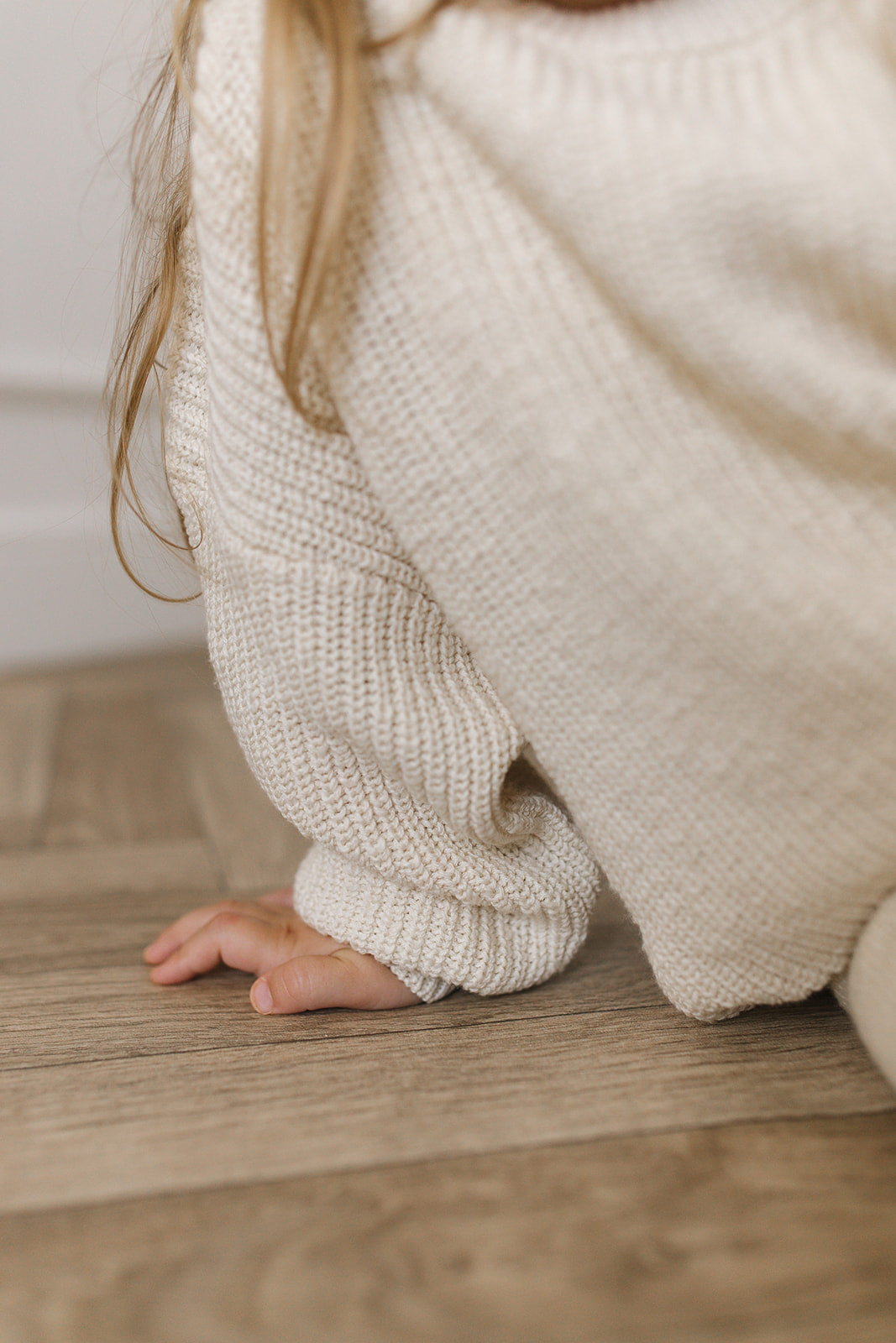 Oatmeal Teddy Jumper