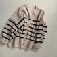 Adult Midnight Stripe Avery Cardigan