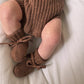 Cocoa Teddy Booties