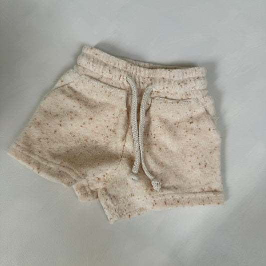 Golden Flecked Birch Shorts 0-6m