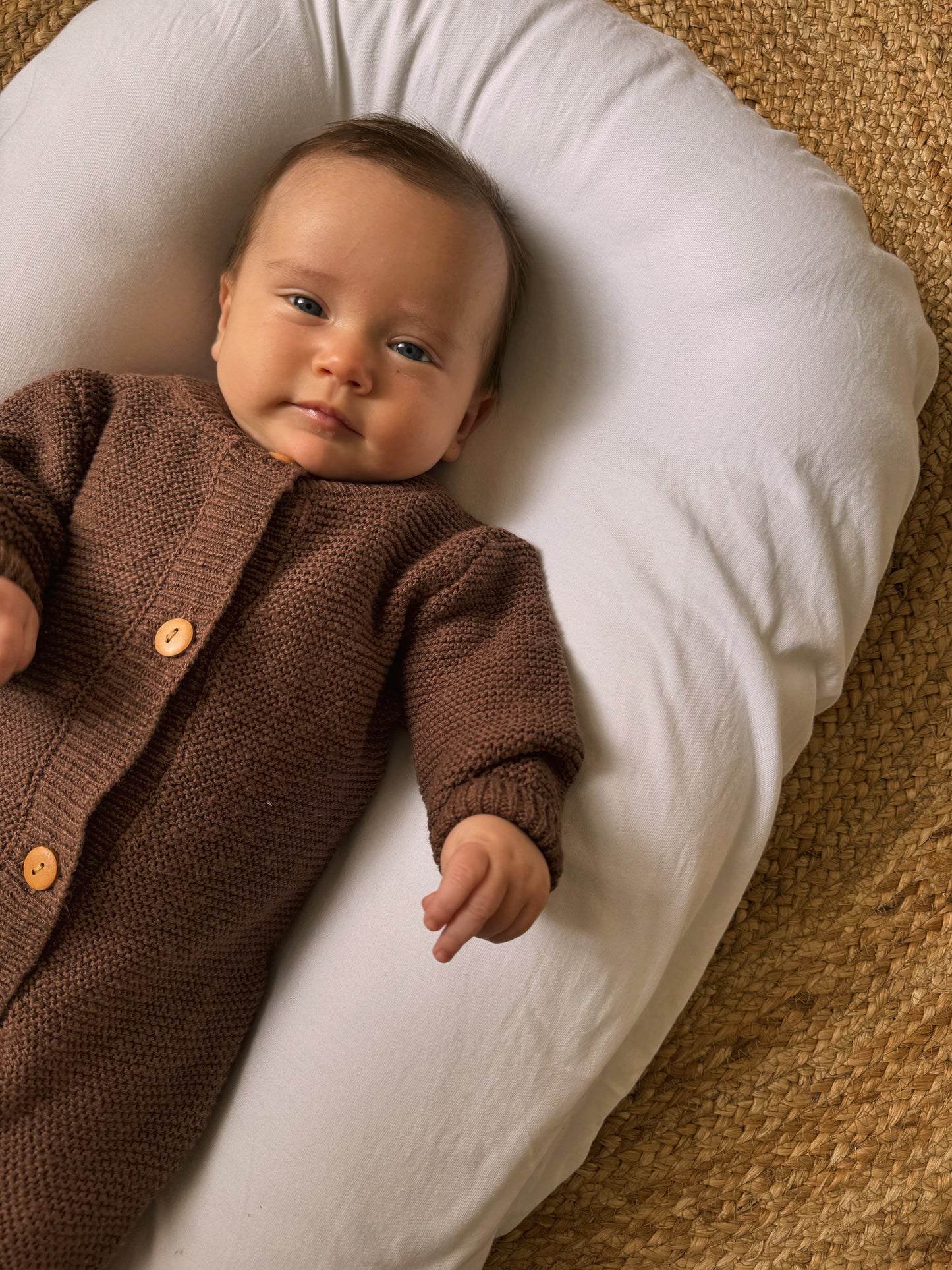 Cocoa Teddy Romper